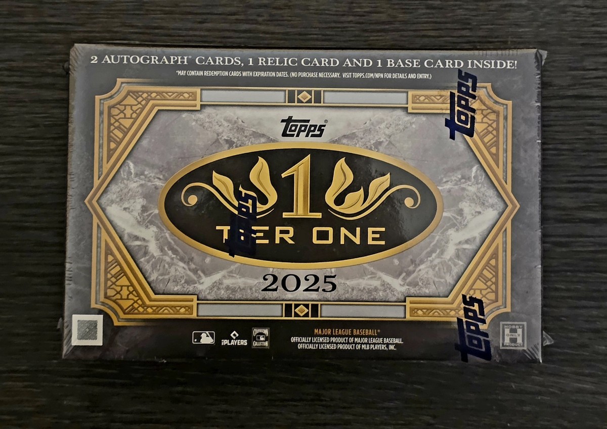 2025 Topps Tier One Baseball Hobby Box | eBay