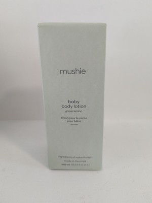 Mushie Baby Body Lotion Green Lemon 400ml - SEALED NEW IN BOX