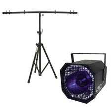 American DJ UV COB CANNON 1 x 100Watt Ultra Violet LED Light w/ Tripod Stand