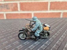 Vintage Britains Ltd deetail German BMW Sidecar Combination 1/32