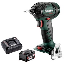 Image of Metabo SSD 18 LTX 200 BL 18V Brushless Impact Driver 1 x 5.2Ah Battery & Charger