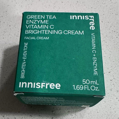 Innisfree Green Tea Enzyme Vitamin C Brightening Face Cream 1.69 fl oz