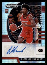 2020 Prizm Rayshaun Hammonds Auto Hyper Silver Prizm Prospect Autographs #PA-RH
