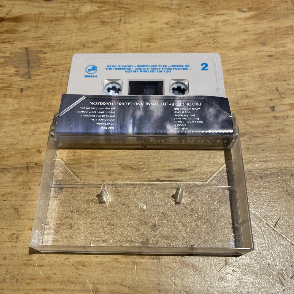 George Harrison Cloud Nine - Vintage Cassette Tape in Good Condition - Image 4 of 4