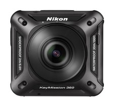 Nikon Waterproof Action Camera KeyMission 360 BK Black KM360BK