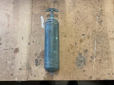 Vintage Pyrene Fire Extinguisher Army Green Stamped War Department 1954