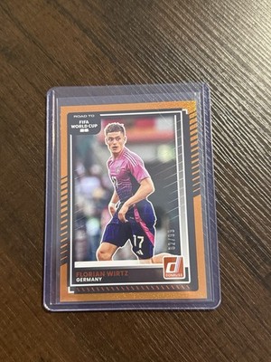 2025-26 Panini Donruss Road to FIFA World Cup Florian Wirtz #43 Orange 62/99