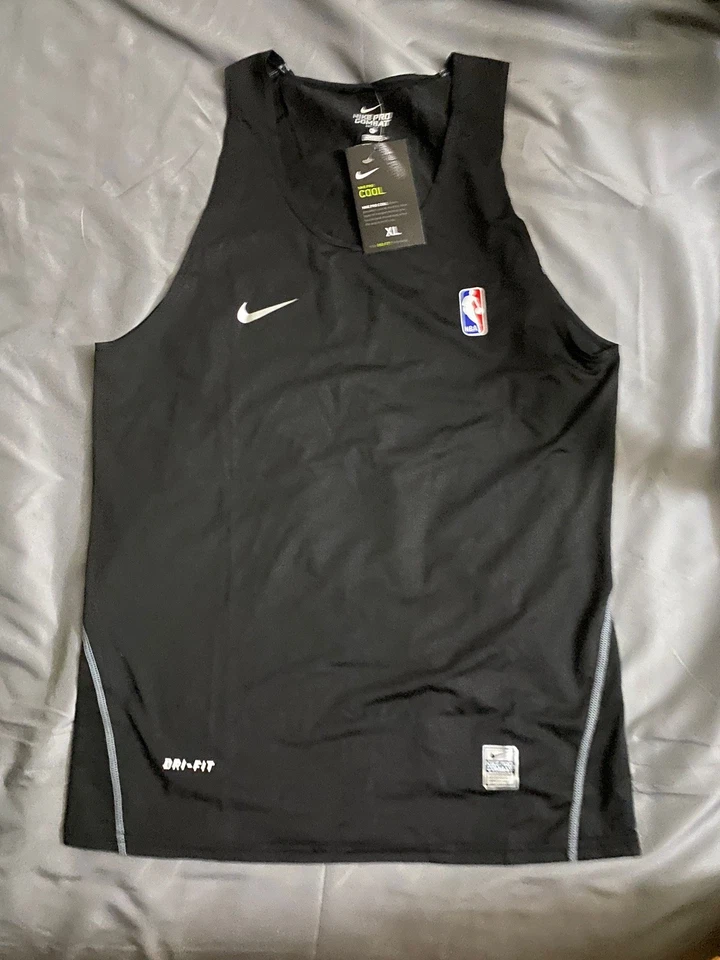 Camiseta sin mangas de compresión Nike Pro NBA Dri-FIT envío rápido XL negra Foto 2 de 3