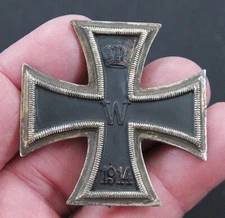 Named Imperial German World War I 1914 Presentation 1st Class Iron Cross