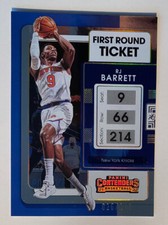 2021-22 Contenders RJ Barrett First Round Ticket # 65 /149