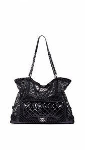 chanel mesh beach bag