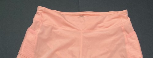Girls Athleta Dark Peach Athletic Shorts Size 14 EUC - Picture 2 of 3