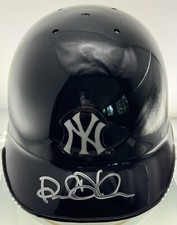 RAUL IBANEZ 2012 New York Yankeees Autographed Signed Riddell Mini Helmet COA