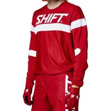 Shift White Label Haut Red Jersey XL Dirt Bike Motorcross Motorcycle NWT Gift