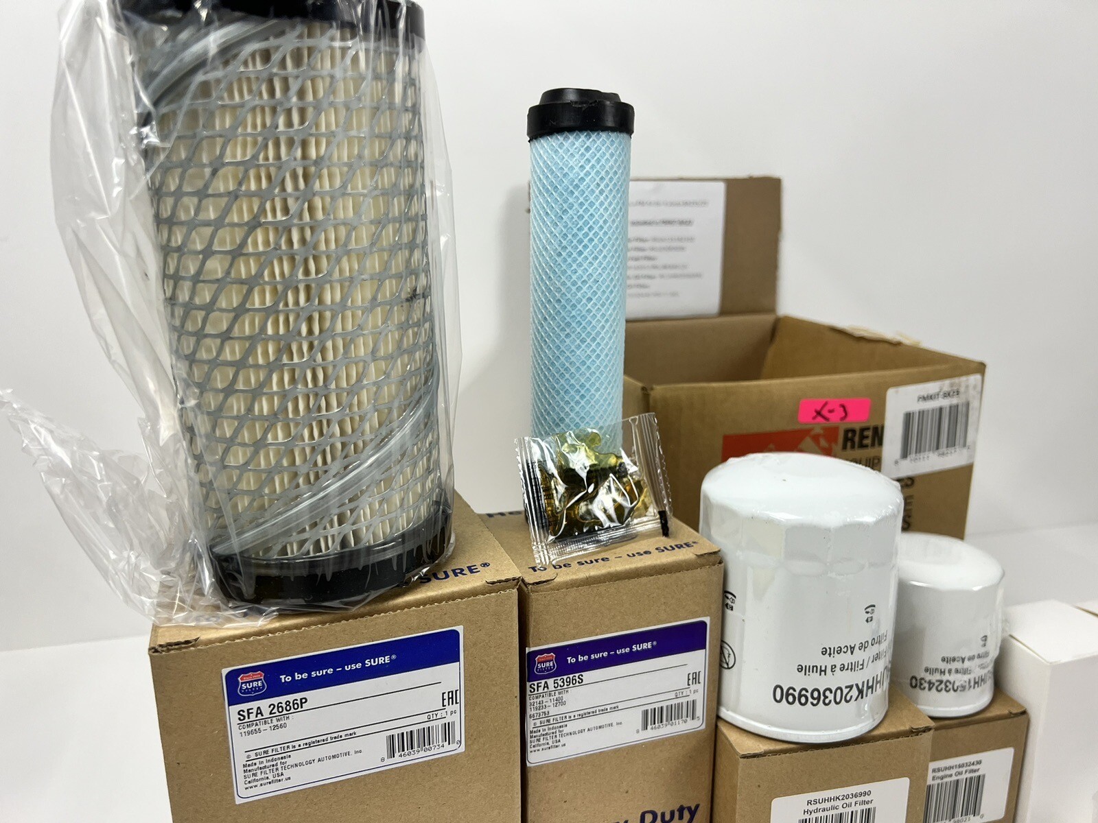 Air & Oil & Hydraulic & Fuel Filter Kit For Kubota BX BX23S/25 eBay