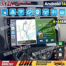 DAB+ Autoradio 4+64G Für SUZUKI SWIFT III EZ MZ 2004-2009 +KAM Android14 Carplay
