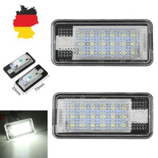 2 x LED Kennzeichen Beleuchtung für Audi A4 8E B6 B7 A3 8P A6 4F Q7 NS DE