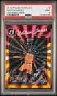 2016-17 Panini Donruss Orange Laser Lebron James PSA 9 Card #15 w/ Kobe Bryant