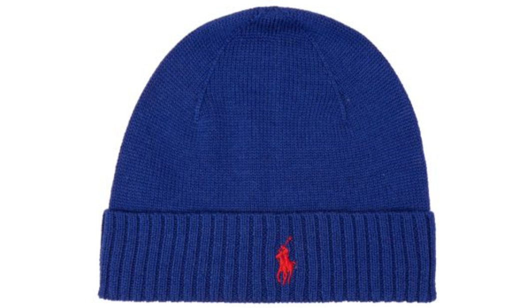 Polo Ralph Lauren cappello berretto blu pony Nuovissimo con etichette