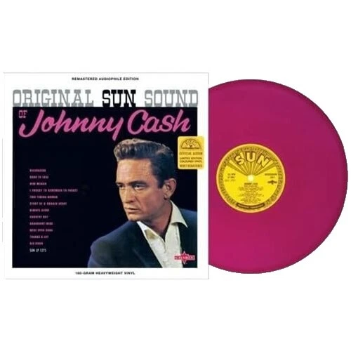 Johnny Cash Rock 33 RPM Speed Vinyl Records