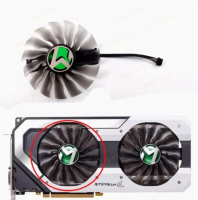 MAXSUN Mingxuan GTX1070 1080 1080ti Super JetStream graphics card fan 1PC