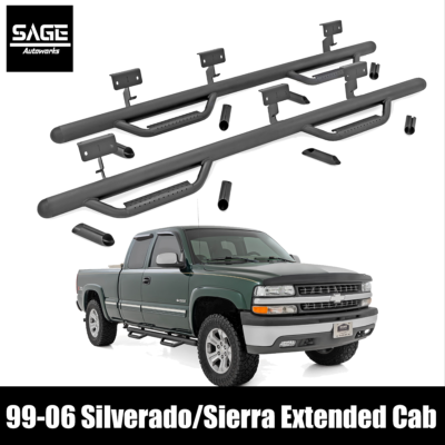 Nerf Steps for 99-06 Silverado and Sierra 1500/2500 Extended Cab