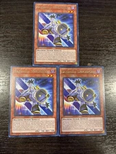 3x Satellite Synchron 1st Edition Rare MZMI-EN045 Yu-Gi-Oh!
