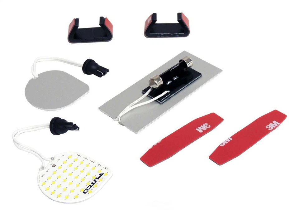 KIT LÁMPARA DOMO LED BLANCO 4 PUERTAS JEEP WRANGLER JK 2007-2018 Foto 4 de 4