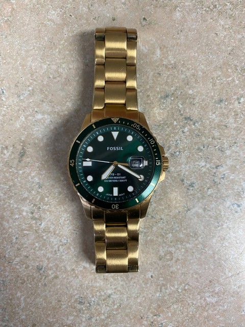 Fossil FS5658 Men's Gold Stainless 