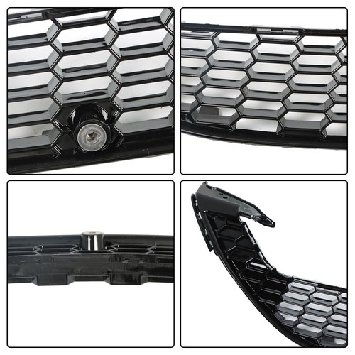 For Ford Focus 2015 2016 Mesh Front Bumper Cover Lower Grille With 3 Front Lips - Picture 19 of 19
