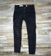 Women's No. 27 Pilcro and the letter press Anthropologie pants velvet