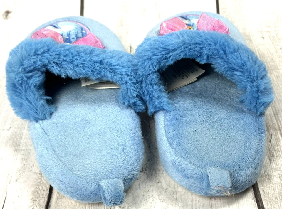Disney Princesa Cenicienta Niñas Slip On Zapatillas Azul Talla 13/1 0150 Foto 4 de 4
