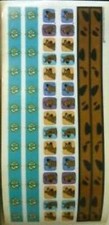 Scooby- Doo Dog Dogprints Paw Cartoon Network Sandylion Border Stickers