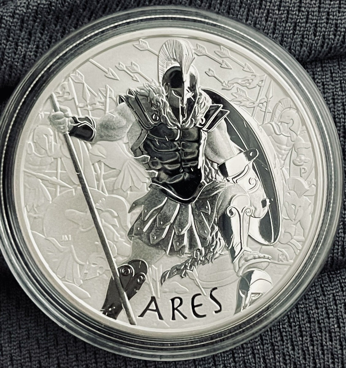 2023 Tuvalu Gods Of Olympus Ares 1 oz Silver Coin BU | eBay
