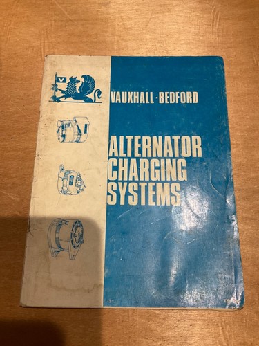 Vauxhall Bedford Service Training Manual TS776 Lichtmaschine Ladesysteme 1965