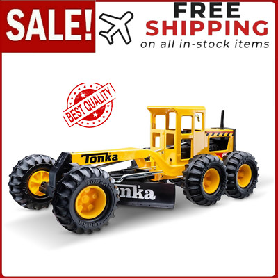 Tonka - Steel Classics Road Grader Frustration-free Packaging Kids Birthday Gift