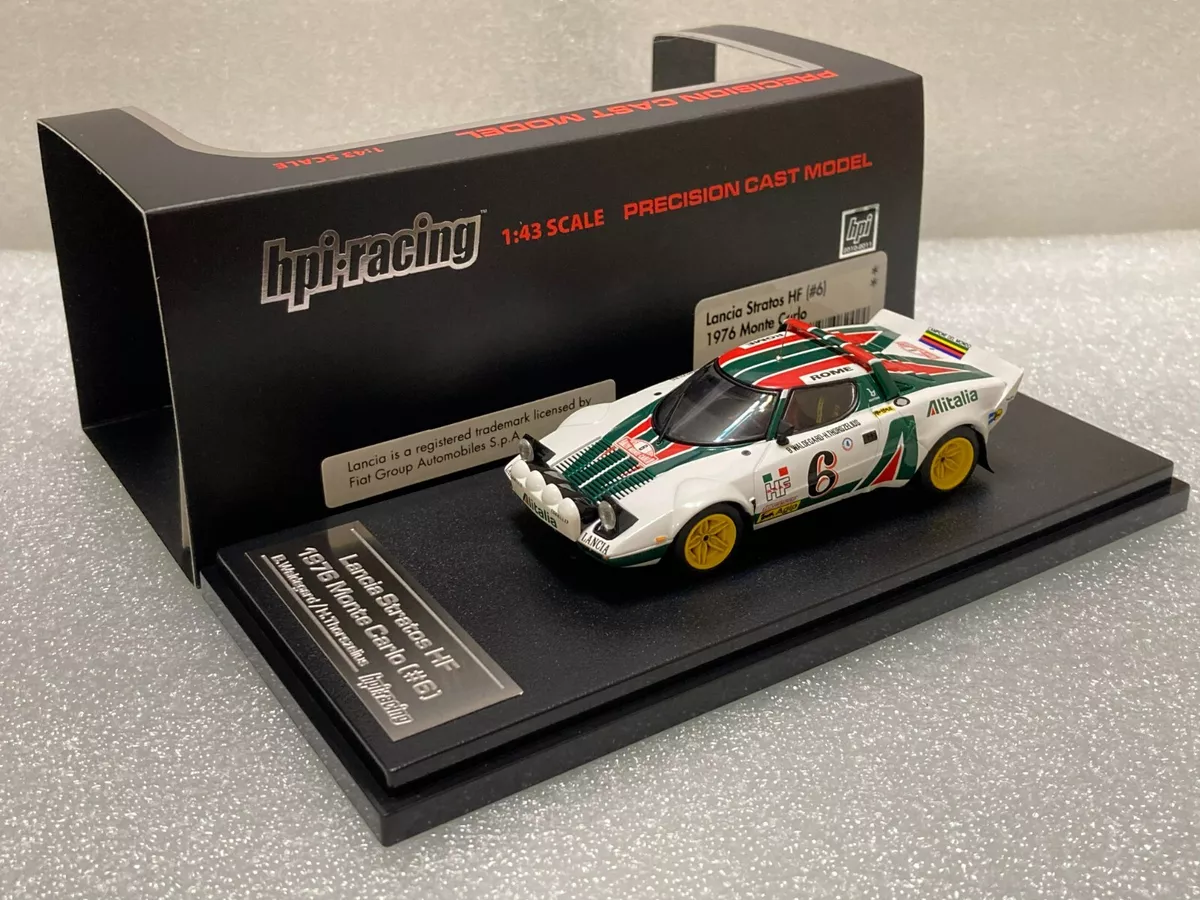 HPI Racing 1/43 Lancia Stratos HF #6 1976 Monte Carlo 8242