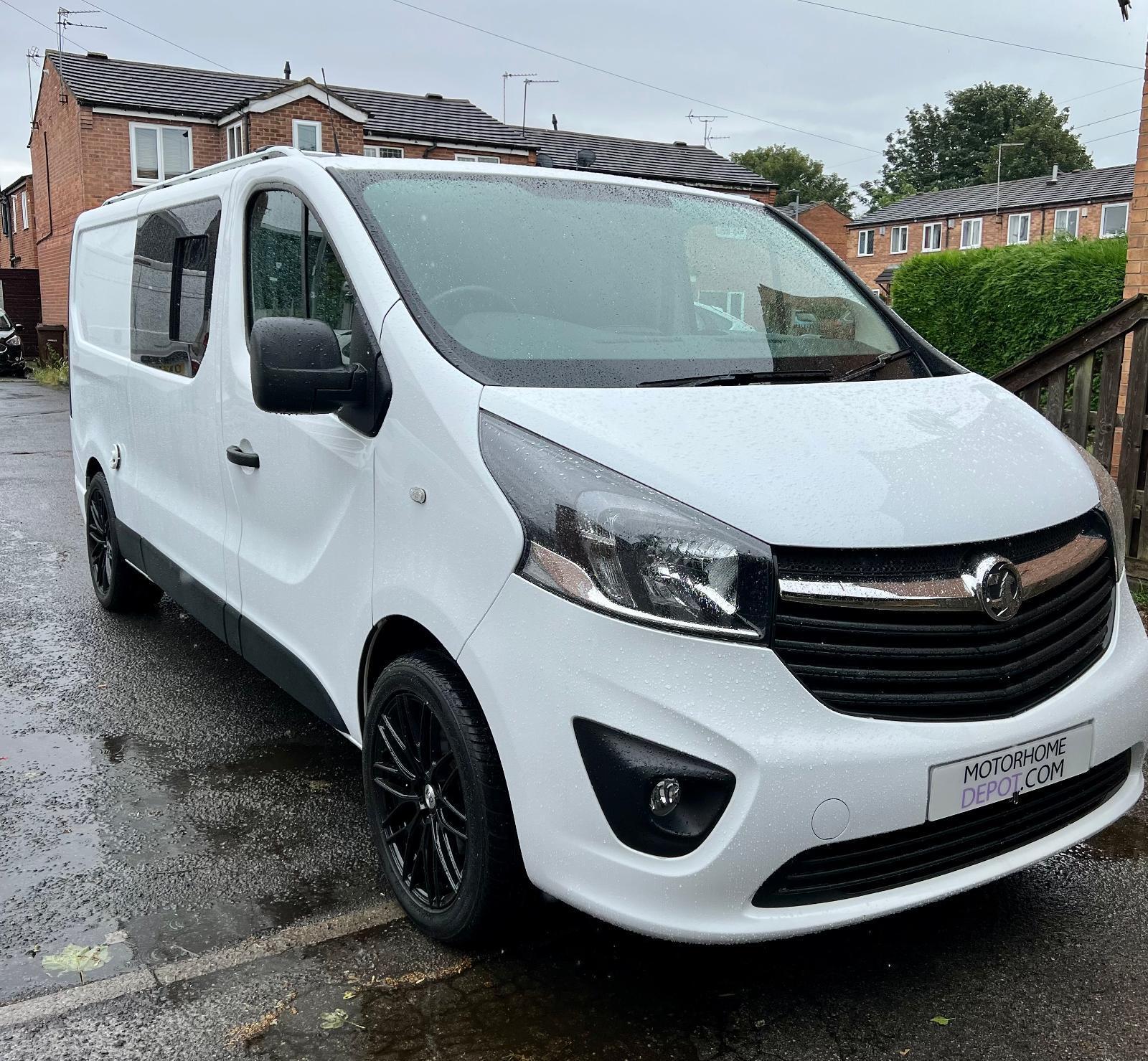 Vauxhall Vivaro Camper LWB 3 seat belts 2 berth eBay