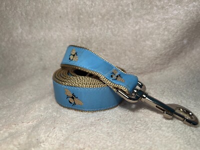 NEW! Preston Ribbon Dog Leash - GOLDEN BEE - Made in the USA