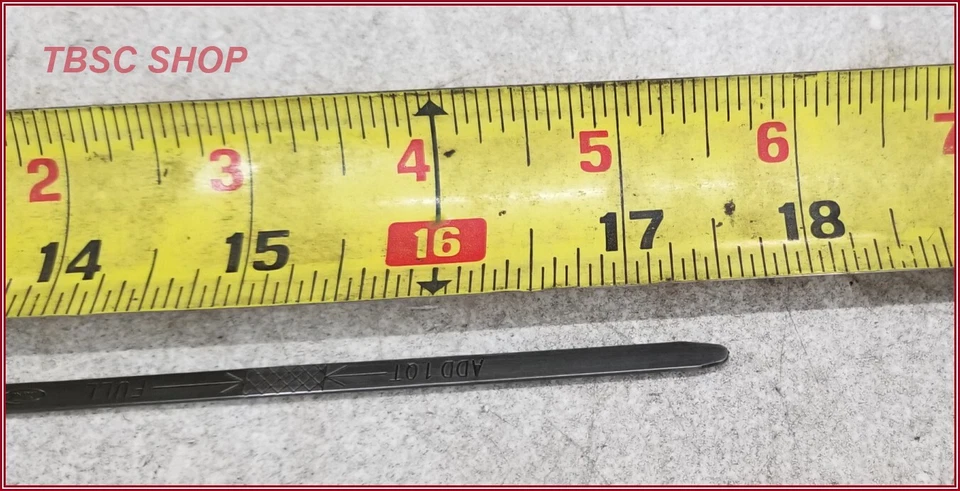 Ford Tempo Mercury Topaz 1992 1993 2,3 L varilla de medición de aceite de motor F23E-6750-EA Foto 4 de 4