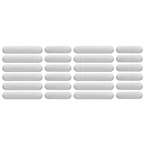 24Pcs Haut-Parleur Téléphone Filet Antipoussière Maille Auto-Adhésive pour Téléphones Mobiles - Photo 3/6