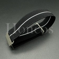 20 22 MM Parachute Elastic Nylon Strap Watch Quick Release Fits for Timex BLK US