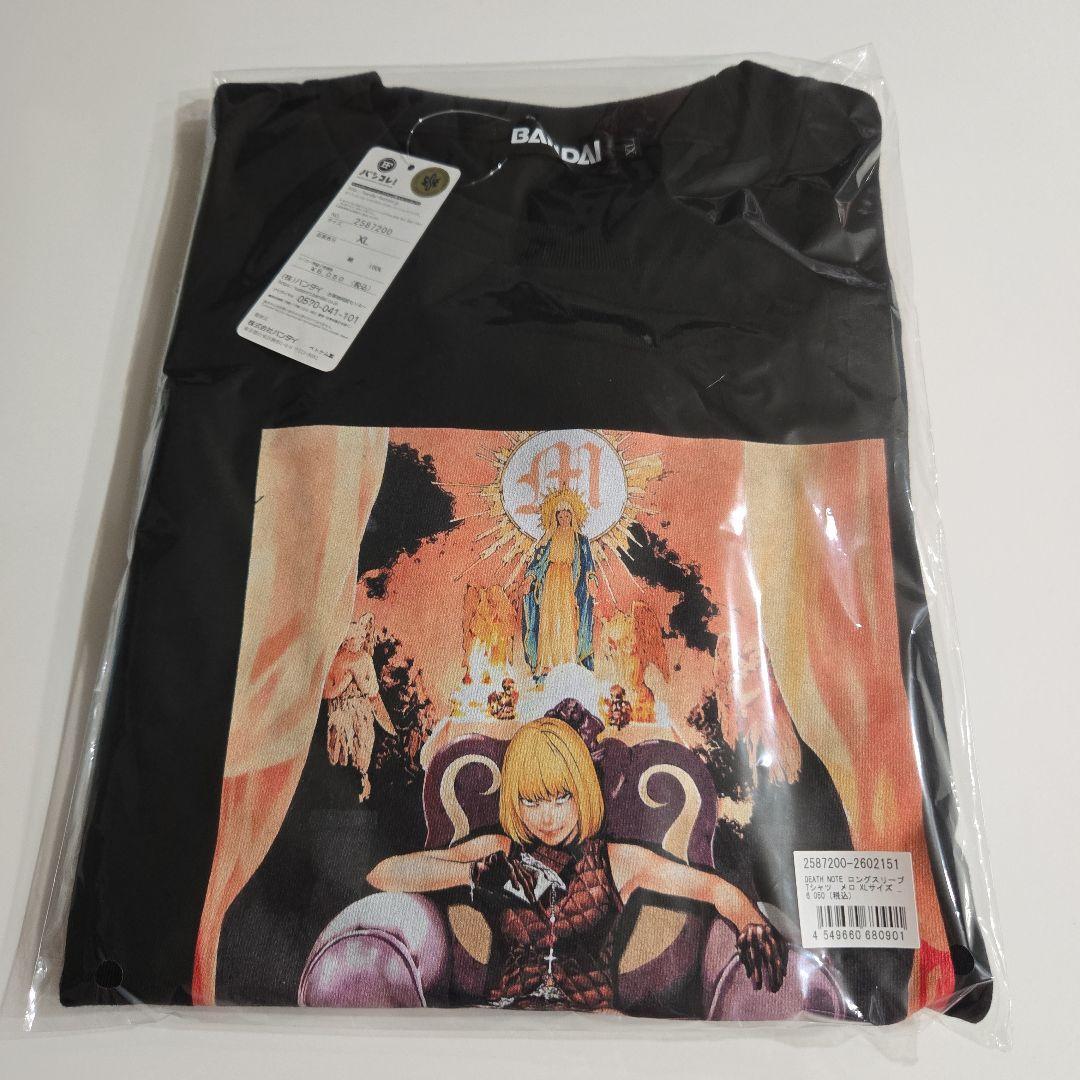 デスノート メロ ロングスリーブTシャツ XL デスノート メロ ロングスリーブTシャツ XL