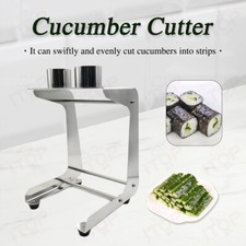 Commercial Cucumber Cutting Machine Cucumber Strip Cutter Set for Sushi Rolling