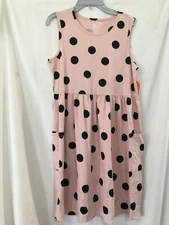 NWT Wonder Nation Polka dots Dress Girls Play With Pockets Jersey Many Sizes