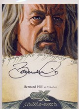 2022 Cryptozoic CZX Middle Earth Sketch Day Autograph Bernard Hill as Theoden