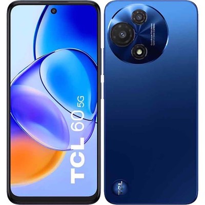 TCL 60 5G Midnight Blue 256GB + 6GB Dual-SIM Factory Unlocked GSM NEW