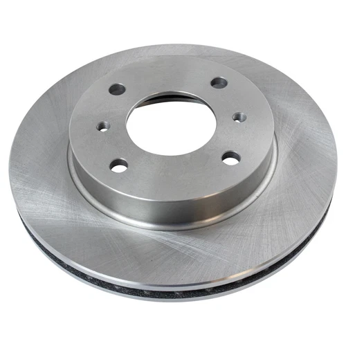 New 4 Stud Front Brake Rotor Pair Set For 89-98 Nissan 240SX 91-96 Infiniti G20 - Zdjęcie 2 z 5