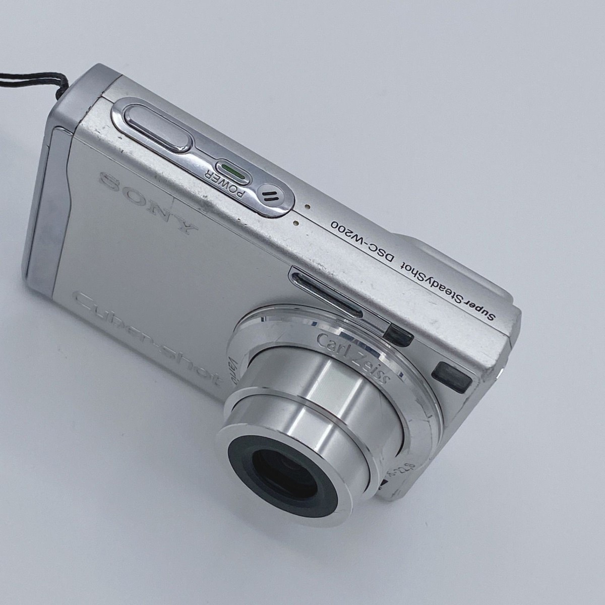Sony Cyber-shot DSC-W200 12.1MP Digital Camera - Silver for