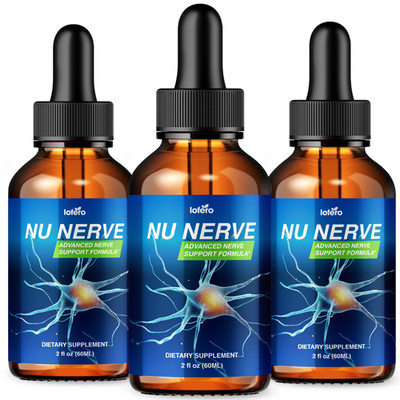 (3 Pack) Nu NerveExtra Strength All Natural Healthy Organic Support (6 oz)